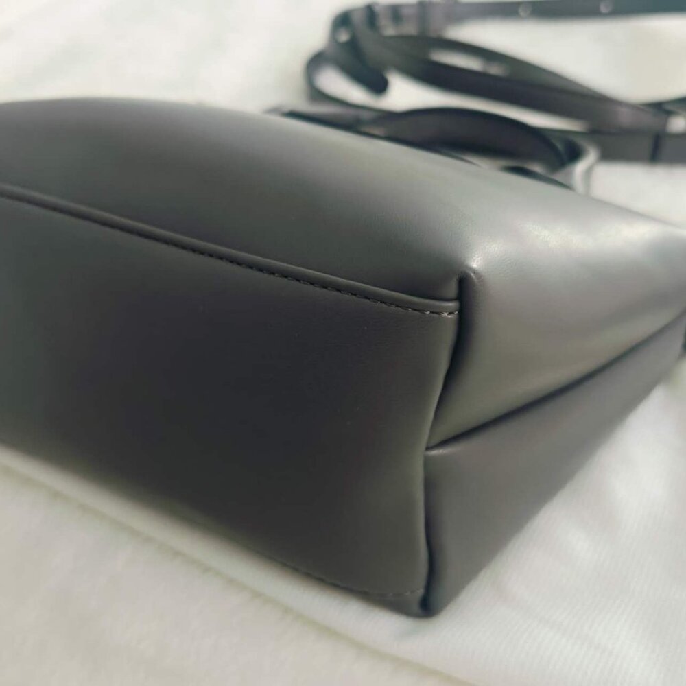 NEW Longchamp Le Pliage Xtra XS Handbag Leather in Turtledove - Picture 10 of 12